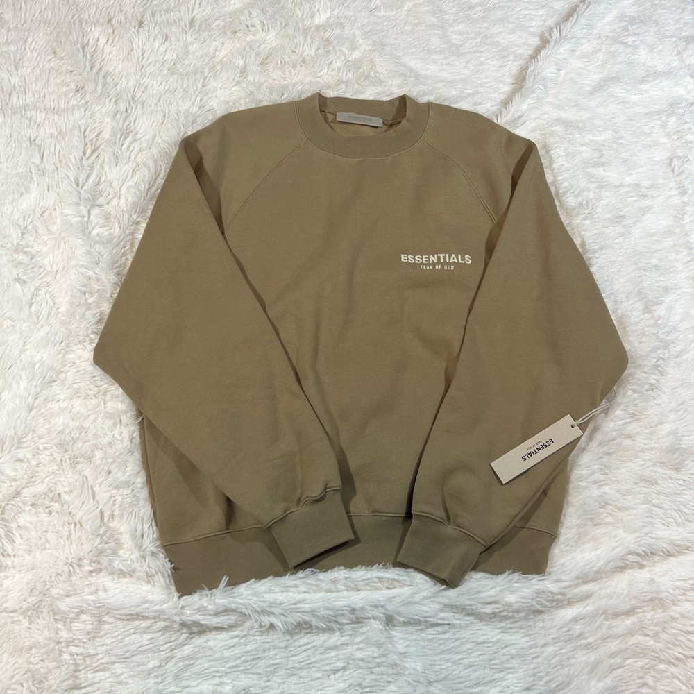 Fear of God Essentials Essentials Crewneck 'Desert Taupe'
